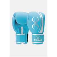 STING - Aurora Womens Boxing Glove - Navy/Green-10oz