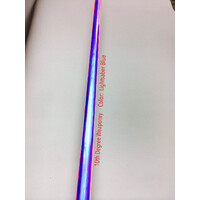 Iridescent Bo with Grip - Extreme Martial Arts Weapon - Silver Magic/6 Foot