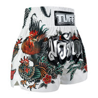 TUFF - 'Thai Rooster' Thai Boxing Shorts - Small