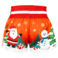TUFF - Christmas Muay Thai Shorts (Design 4) - Extra Small