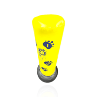 WACOKU - Freestanding Kids Punching Bag - Yellow