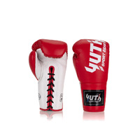 YUTH - Competition Lace Up Boxing Gloves - Blue/8oz