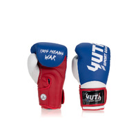 YUTH - Supportive Boxing Gloves - Black/Silver - 10oz