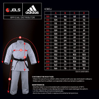 ADIDAS - Elite K380J Karate Kata Gi/Uniform (Japanese Cut) - 190cm