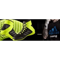 ADIDAS - Speedex 16.1 Boxing/Wrestling Boots Black/Yellow - Size 14.5