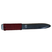 CSG Aluminium Training Knife - Red Handle
