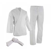 ECONOMY - Karate Gi/Uniform - White - Size 00/120cm 