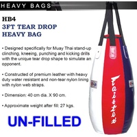 FAIRTEX - Leather Teardrop Bag/Unfilled (HB4)