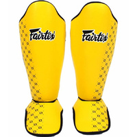 FAIRTEX - Competition Shin Guards - YELLOW (SP5) - Small 