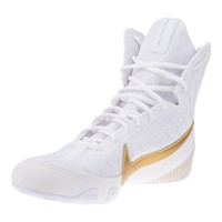 NIKE - Machomai 3 Boxing Boots - White/Gold - Size 9