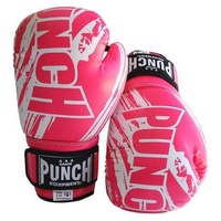 PUNCH - 6oz Junior AAA Boxing Gloves - Red