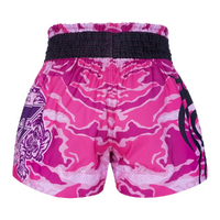 TUFF - Pink Camouflage Thai Boxing Shorts - Extra Extra Small