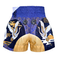 TUFF - 'Majestic Crane' Thai Boxing Shorts - Small