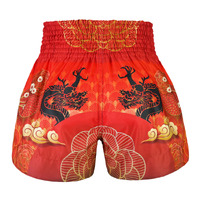 TUFF - 'The Legendary Dragon' Thai Boxing Shorts - Small