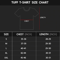 TUFF - Black Double Tiger T-Shirt - Small