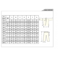 WACOKU - WKF Approved 14oz Canvas Karate Gi - White/160cm