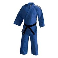 ADIDAS - J500 Judo Training Gi/Uniform - Blue/160cm