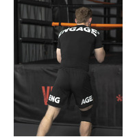ENGAGE - 'Oversized Wordmark' MMA Shorts - Small
