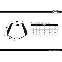 FAIRTEX Black Slim Cut Muay Thai Boxing Shorts (BS1708) - Small