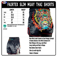FAIRTEX - "Kabuki" Muay Thai Shorts (BS1912) - Small
