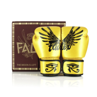 FAIRTEX - Gold Falcon Limited Edition Boxing Gloves (BGV1) - 12oz