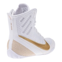 NIKE - Machomai 3 Boxing Boots - White/Gold - Size 9