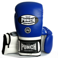 PUNCH - Trophy Getters Boxing Gloves - Black/16oz 