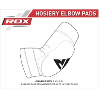 RDX - Padded Elbow Guards - Black/Small
