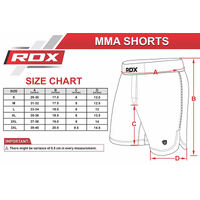 RDX - T15 MMA Shorts - Black/Small