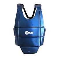 SMAI - Dipped Chest Guard/Protector - Black/Large