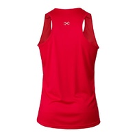 STING - Mettle Junior Male AIBA Approved Boxing Singlet - Red/10