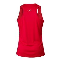 STING - Mettle Mens AIBA Approved Boxing Singlet - Red/Small