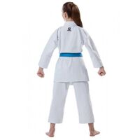 TOKAIDO - Kata Master Canvas Karate Gi/Uniform - WKF Approved - White/Size 2