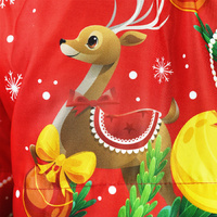 TUFF - Christmas Muay Thai Shorts (Design 6) - Extra Small