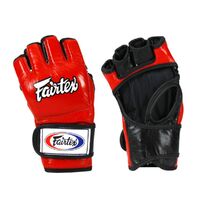 FAIRTEX - Open Palm/Thumb Loop MMA Gloves (FGV12) - Blue/Black/Small