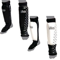 FAIRTEX - Neoprene Shin Guards (SP6) - Black/White - Large