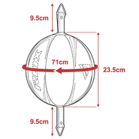 RDX - Round Floor to Ceiling Ball with Regular Rope