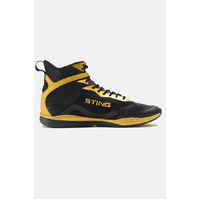 STING - Viper Boxing Shoes 2.0 - Black/Gold - Size 6