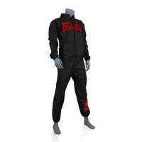 FAIRTEX - Sweat/Sauna Suit (VS3) - Black/Blue - Small