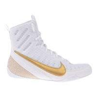 NIKE - Machomai 3 Boxing Boots - White/Gold - Size 9