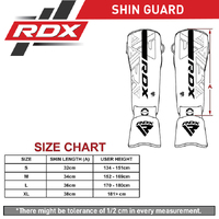 RDX - F6 Kara MMA Shinguards - Black/Small