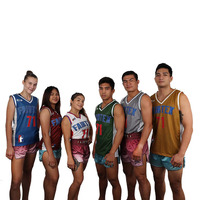 FAIRTEX - Basketball Jersey (JS19) - Maroon/Small