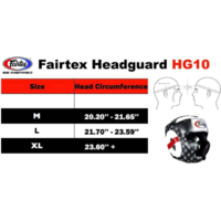FAIRTEX - Super Sparring Head Gear (HG10) - White/Small 