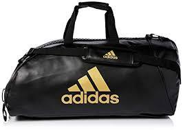 ADIDAS Sports Bag 2 in 1 Black/Gold - Large