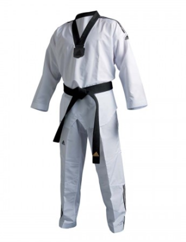 ADIDAS - Fighter III Taekwondo Dobok With Stripes - 200cm