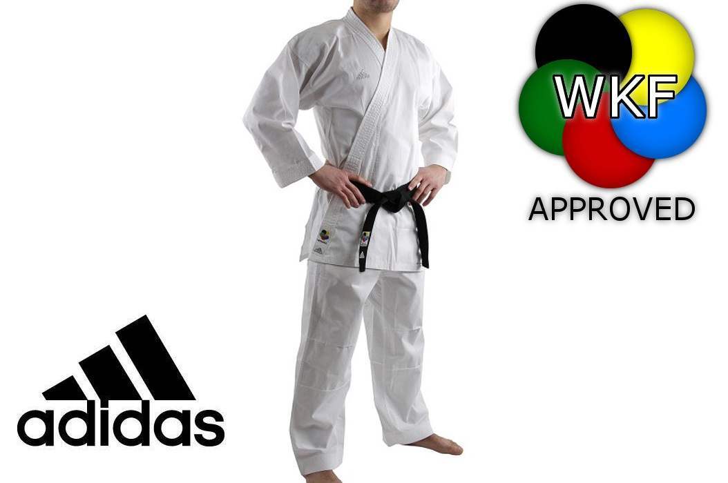 ADIDAS - Kumite Fighter K220KF Karate Gi/Uniform - WKF Approved - 200cm