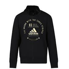 ADIDAS - Taekwondo Jacket Black/Gold - Extra Small