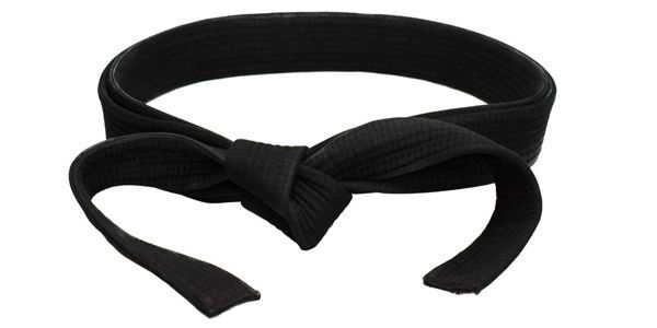 CSG - Deluxe Black Belt - 5cm - Size 2/240cm
