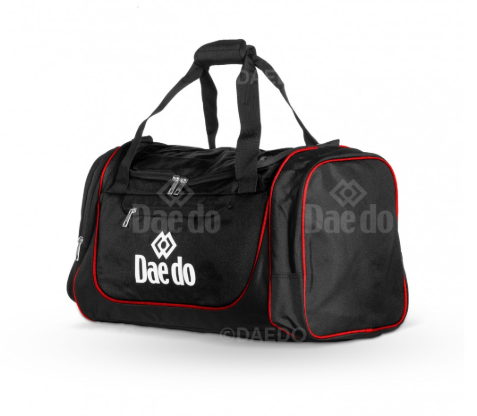DAEDO - Small Sports Bag - Black/Red