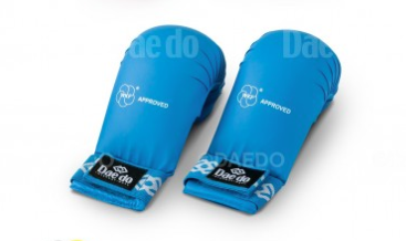 DAEDO - WKF Approved Hand Mitt (No Thumb) - Blue/Extra Small